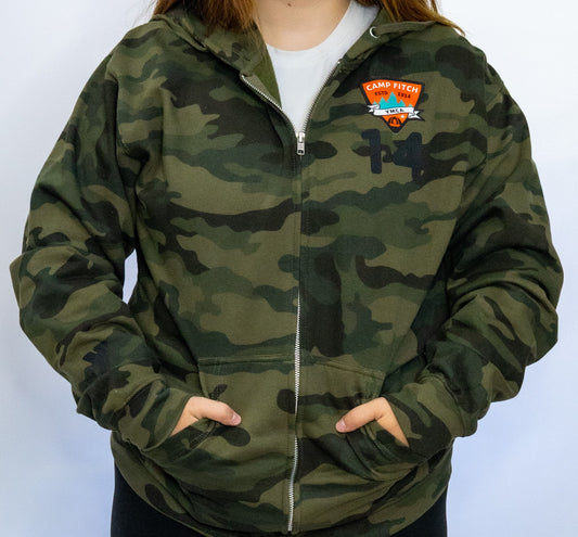 1914 Camo Full Zip with Patch