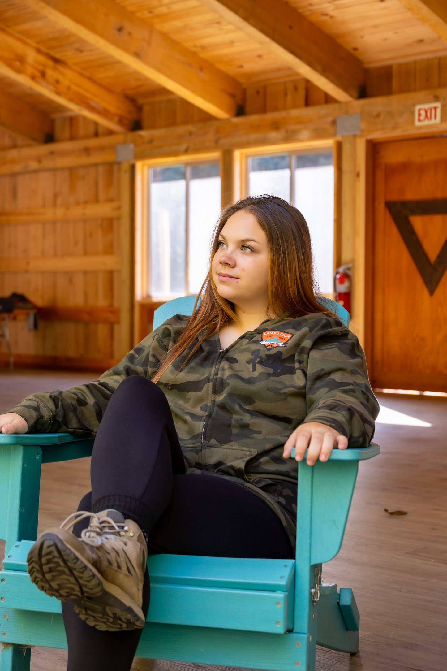 1914 Camo Full Zip with Patch