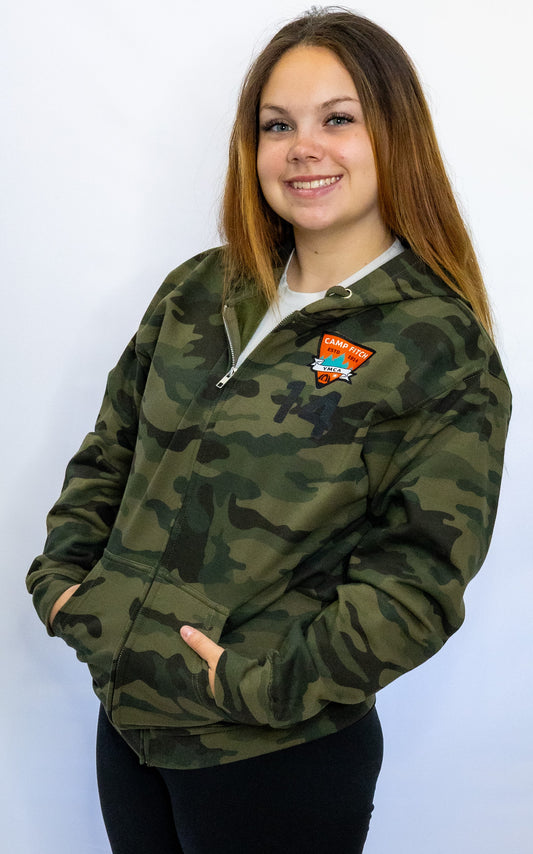 1914 Camo Full Zip with Patch
