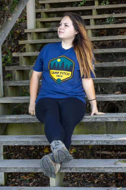 Sun/Pine Tree Compass Tee - Youth