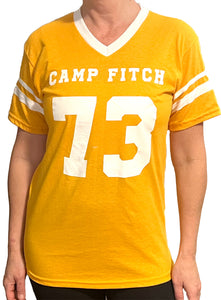 Camp Fitch "REWIND" Line - Yellow "73" Football Shirt