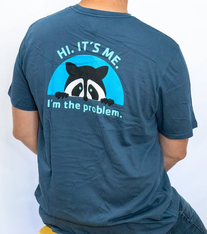 Raccoon "Hi it's Me" T-Shirt