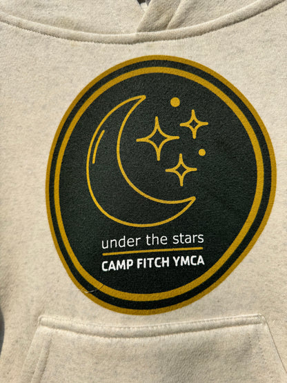 Stars Fleece Cream Hoodie
