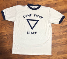 Load image into Gallery viewer, Camp Fitch &quot;REWIND&quot; Line - Navy Contrast Triangle Shirt